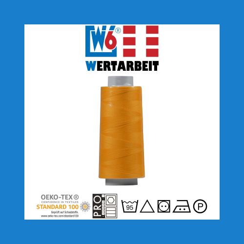 W6 Overlockgarn Pastellorange (2.500 m) Farb-Nr. 6055