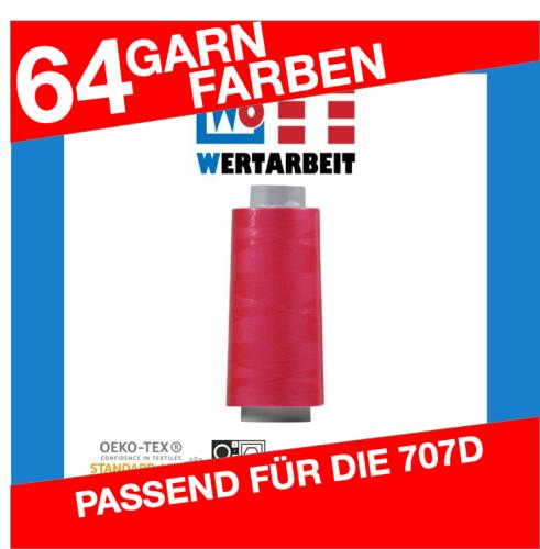 W6 Overlockgarn Pink (2.500 m) Farb-Nr. 8813